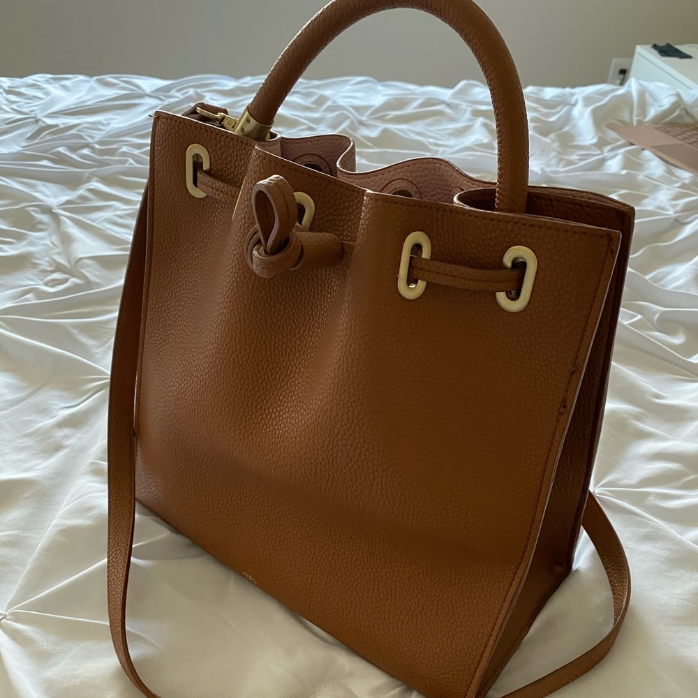 Zara brown crossbody bag
